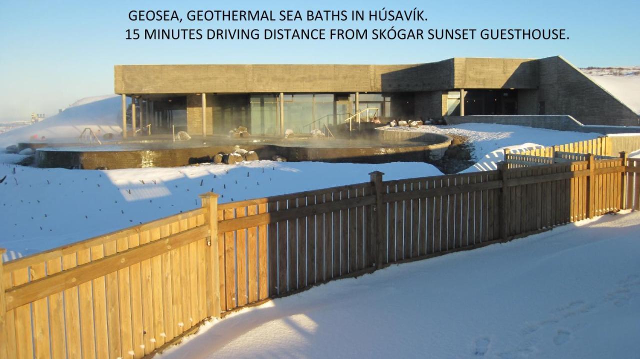 Skogar Sunset Guesthouse Húsavík 외부 사진